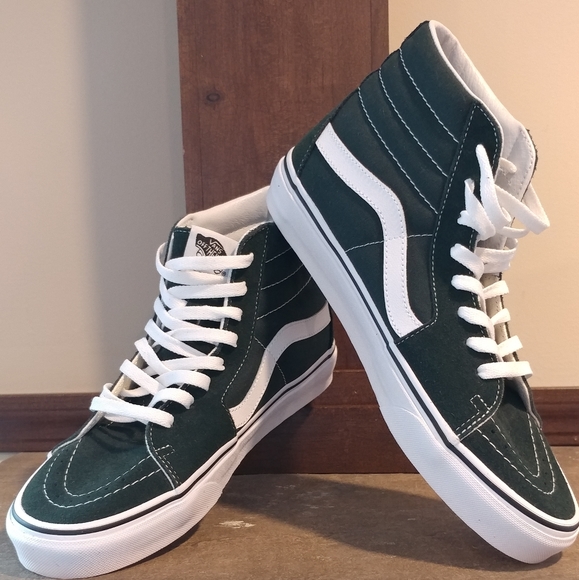 vans sk8 hi scarab true white